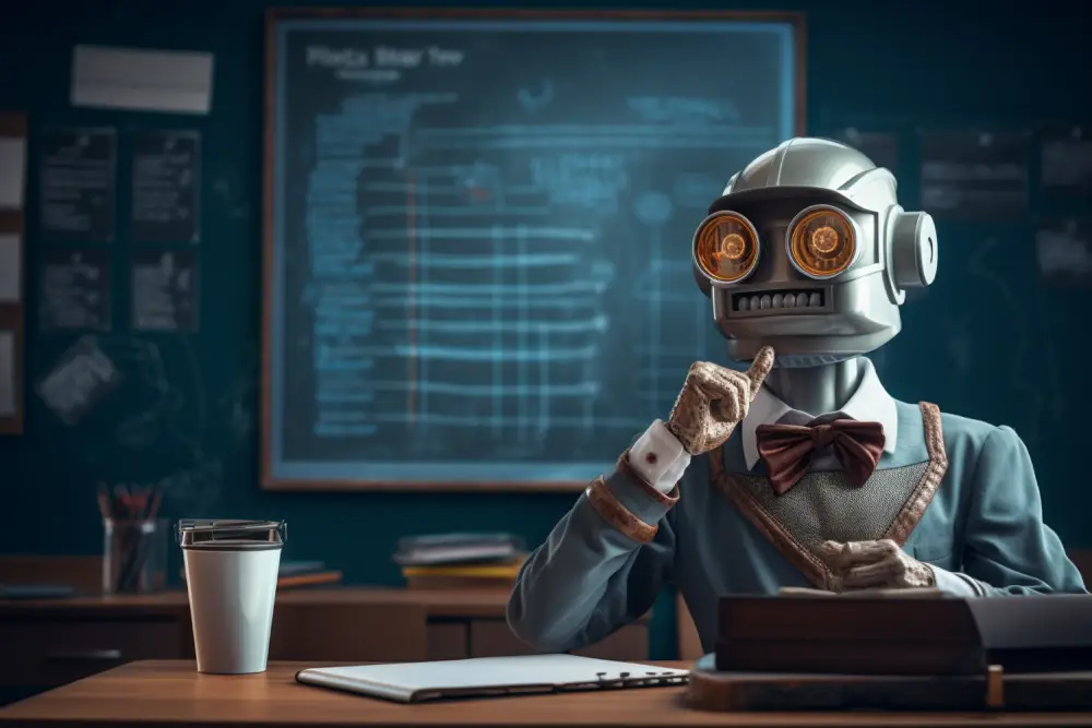 AI web development team optimizing website design and code
